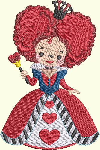 Alice In Wonderland Series - Queen Of Hearts