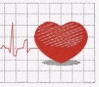 Heart Beat Designs Set – 5 Unique Designs 3 Sizes of Each
