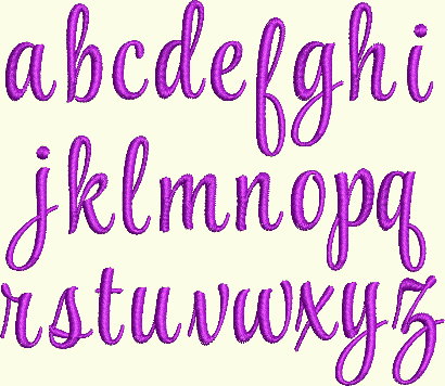 My Style Small Letters