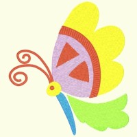 Spring Butterfly 012 - Single